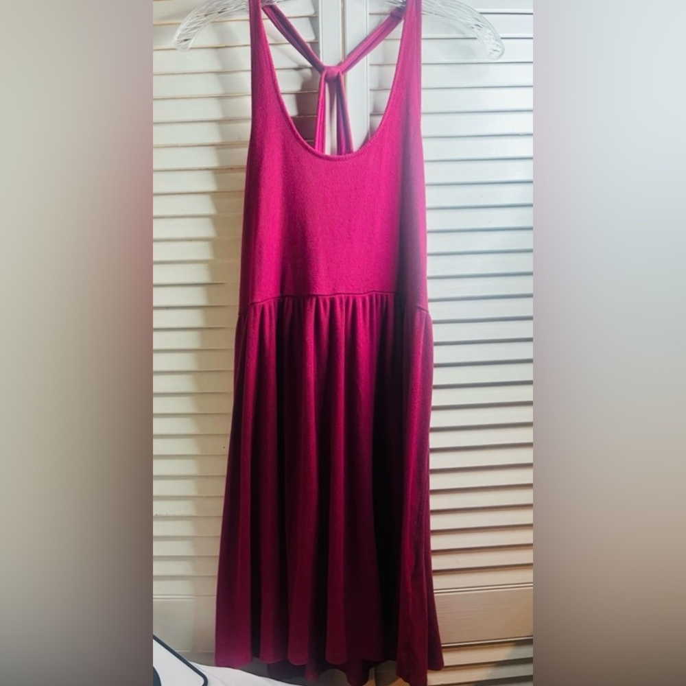 MUDD Sleeveless Fuchsia Dress
